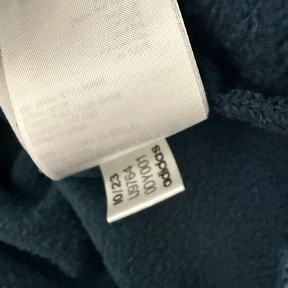 adidas Originals Women's Adicolor Essentials Fleece Hoodie size M arctic night - Picture 13 of 14